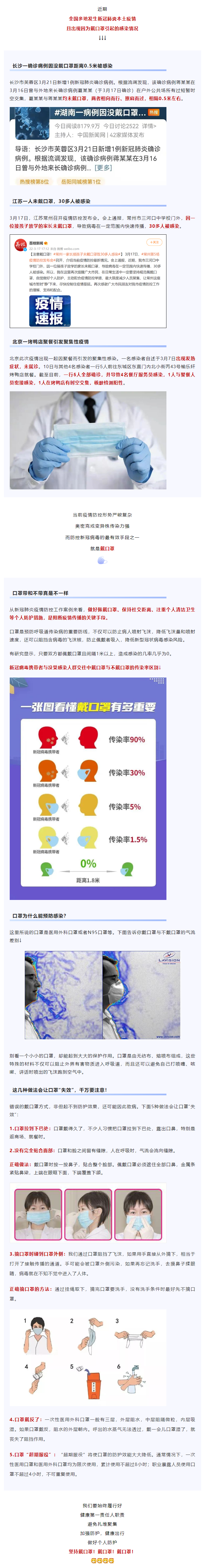 【疫情防控不松懈】距離0.5米被感染！戴口罩真的很重要！.png